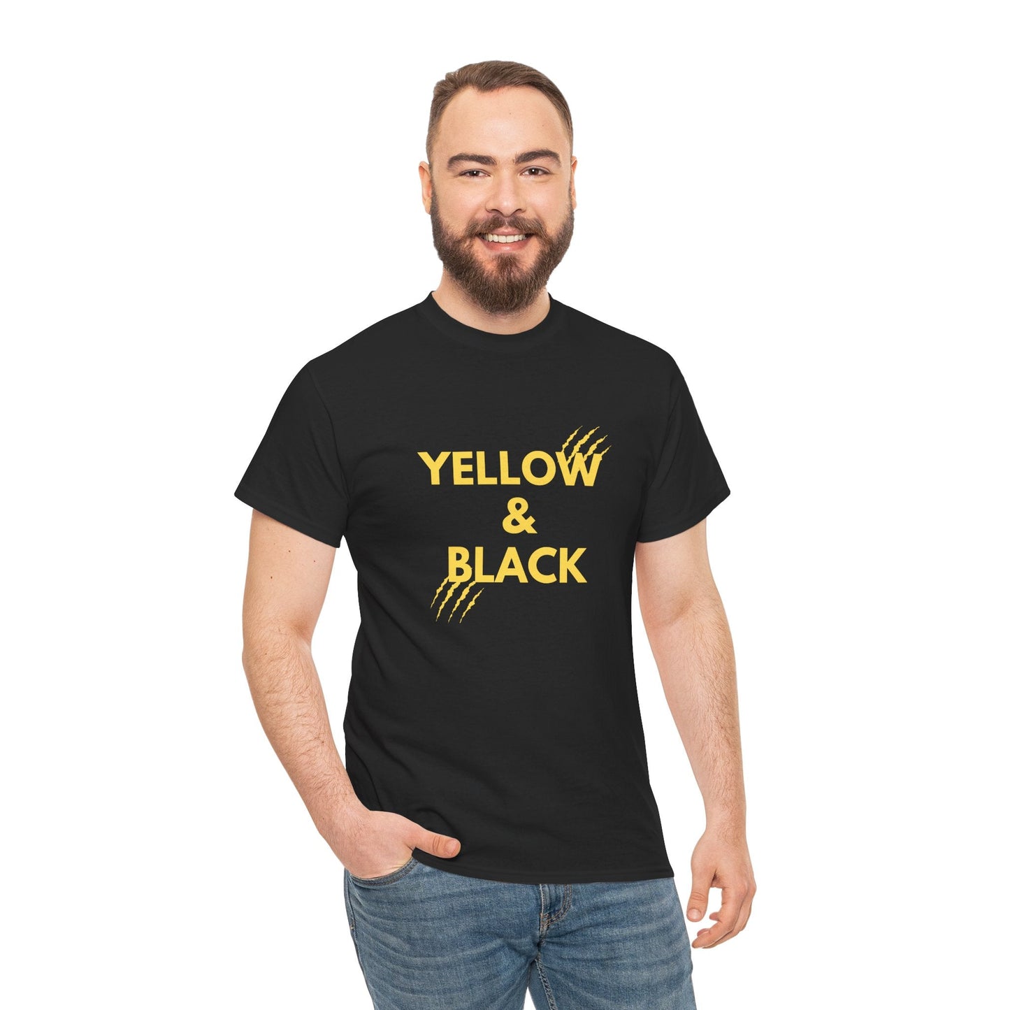 Richmond Football Club t-shirt featuring Yellow & Black slogan