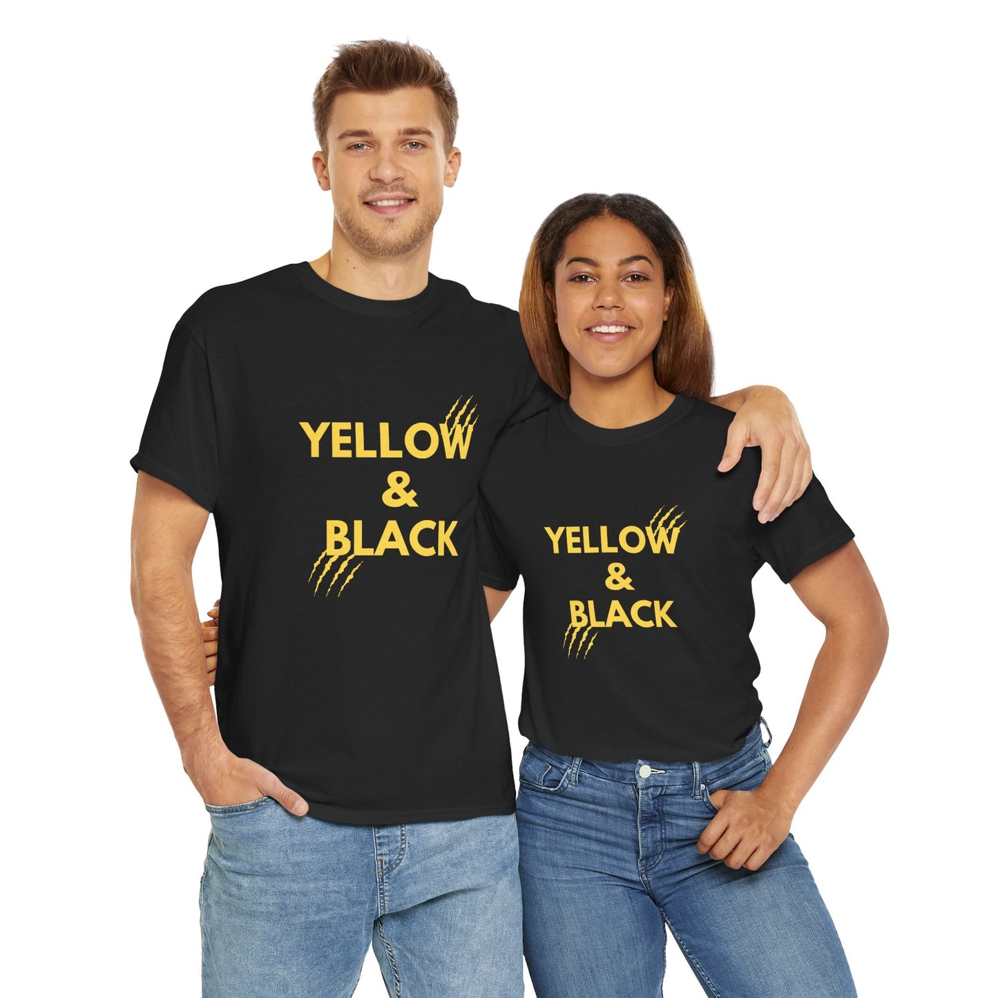 Official Richmond Tigers fan t-shirt in yellow and black