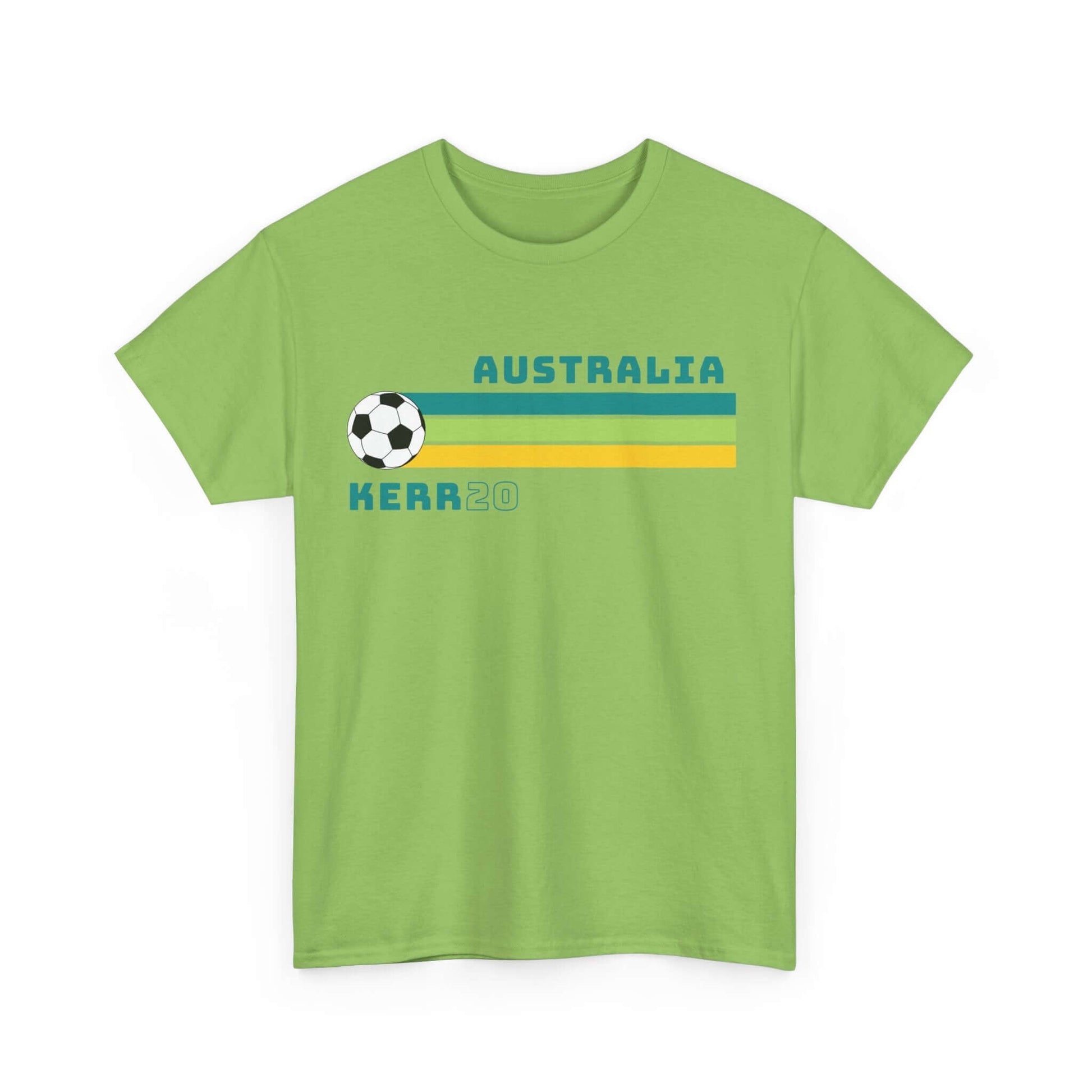 Matildas fan t-shirt with Sam Kerr’s name and number — wear it while watching the match