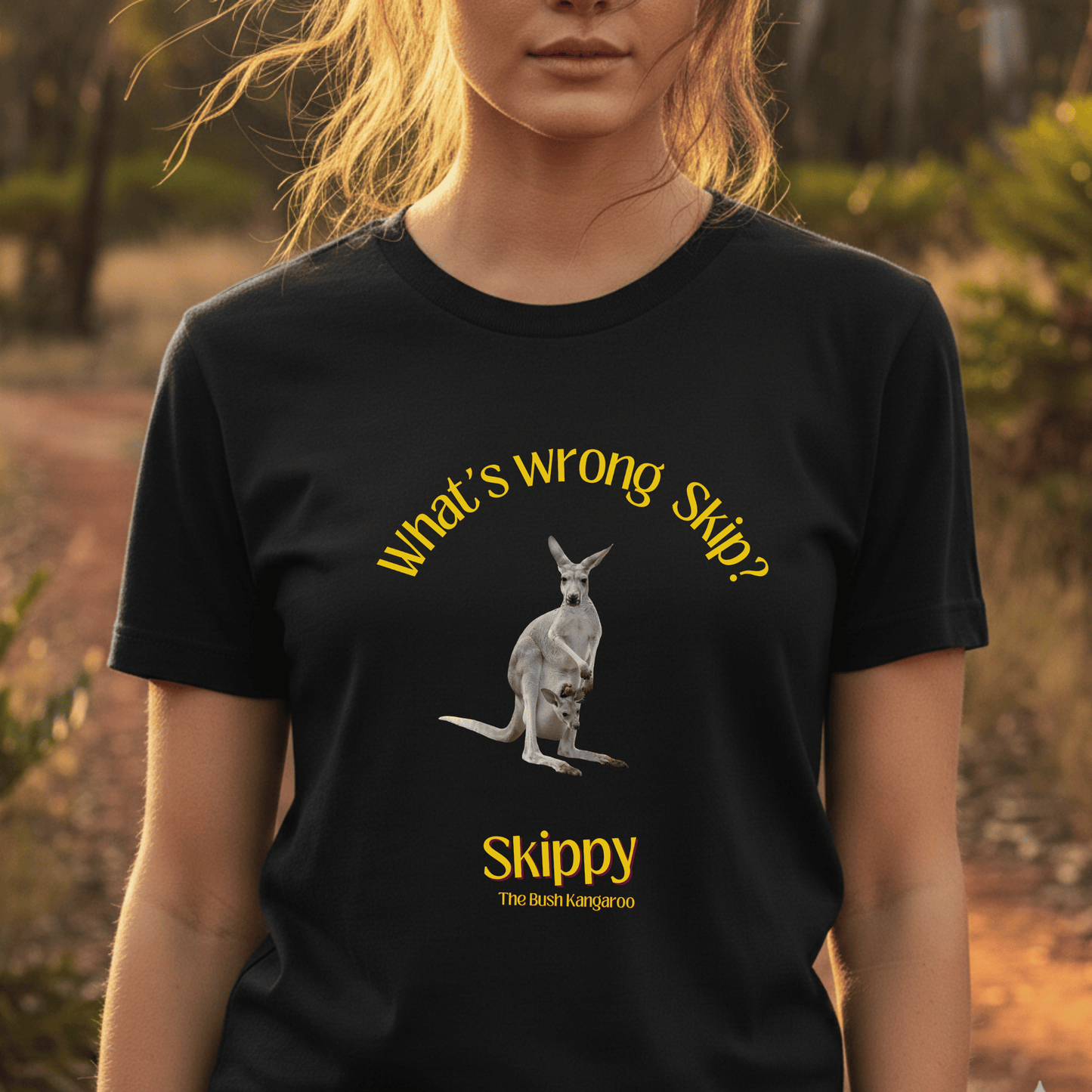 What's wrong Skip Aussie Skippy the bush kangaroo shirt for gift