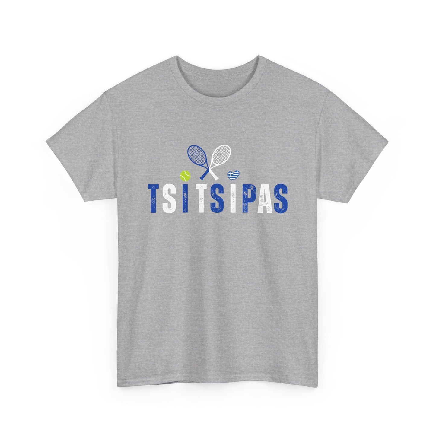 Support Stefanos Tsitsipas with this fan t-shirt, perfect for tennis lovers following the Greek star's journey on the ATP tour