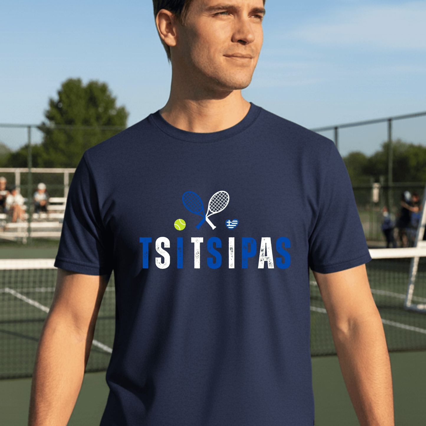 Stefanos Tsitsipas t-shirt, Greek tennis legend tee, fan shirt for tennis lovers, casual unisex sportswear, gift for Tsitsipas fans