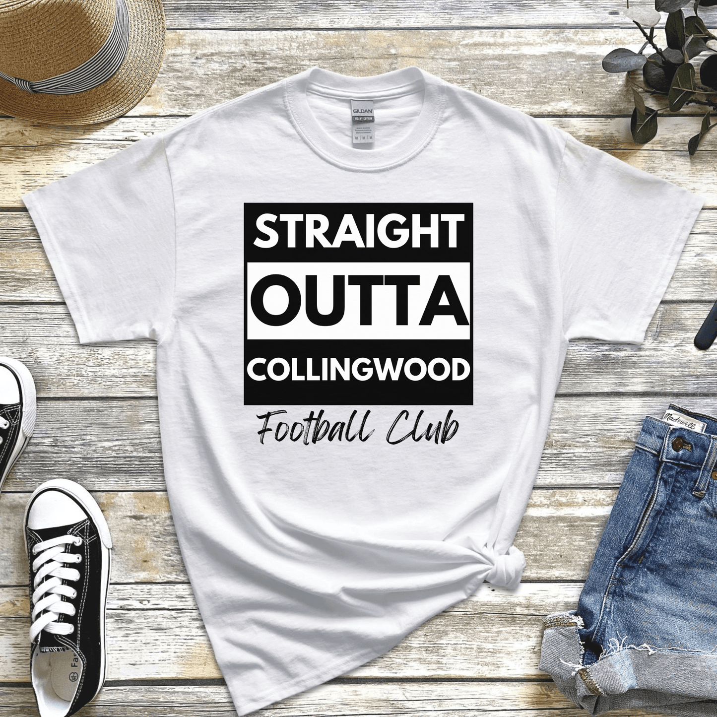Straight outta Collingwood Football Club t-shirt 