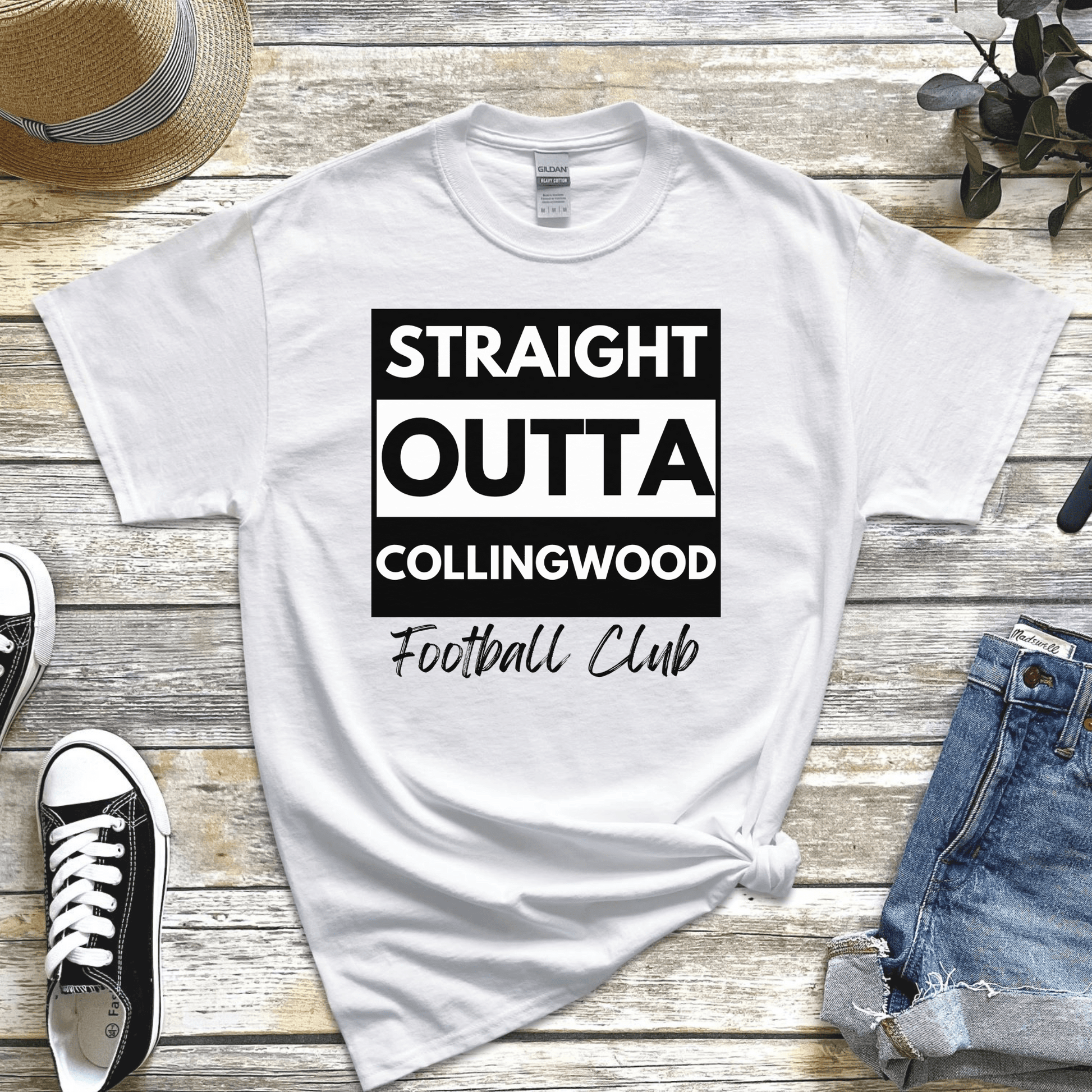 Straight outta Collingwood Football Club t-shirt 