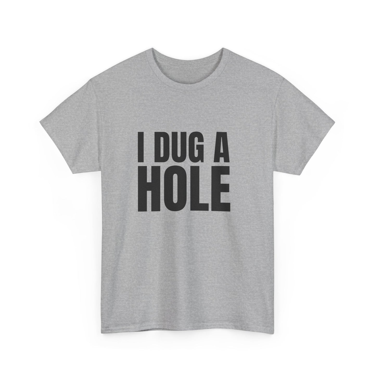 The Castle movie quote tee – ‘I Dug a Hole’ t-shirt for fans of Australian cult classics and comedy gold!