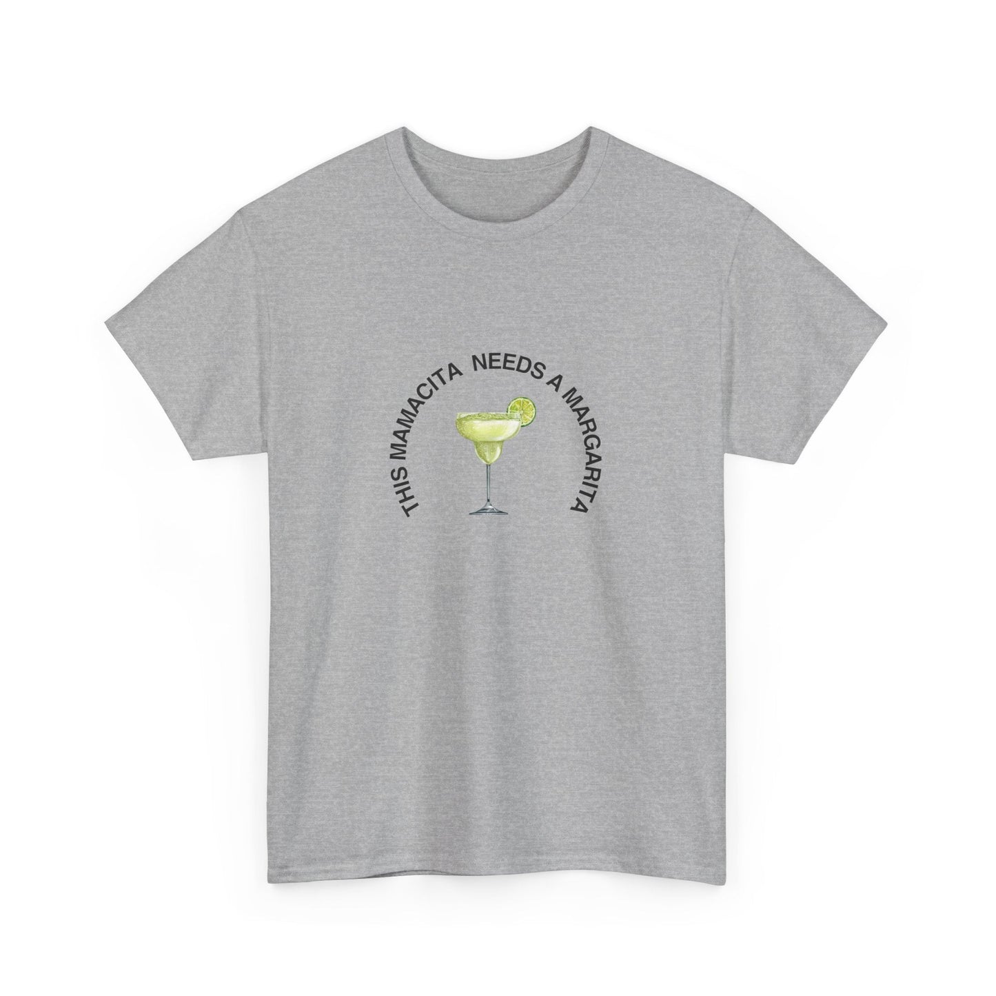 This Mamacita Needs a Margarita' t-shirt, ideal for tequila fans and anyone who loves a good margarita