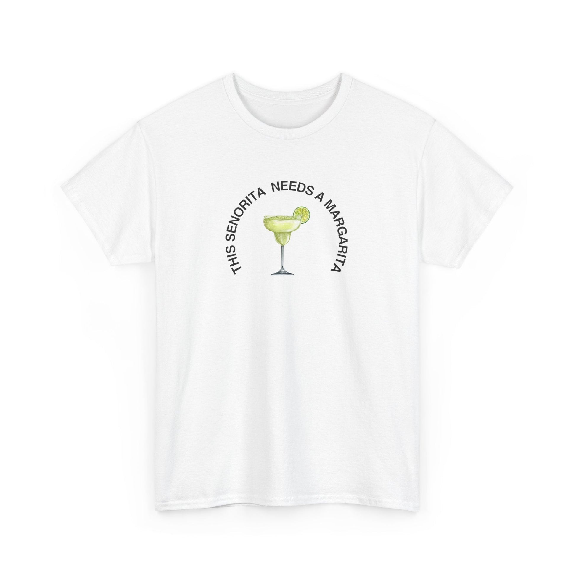 Fun margarita-themed tee perfect for hens parties, holidays and happy hour