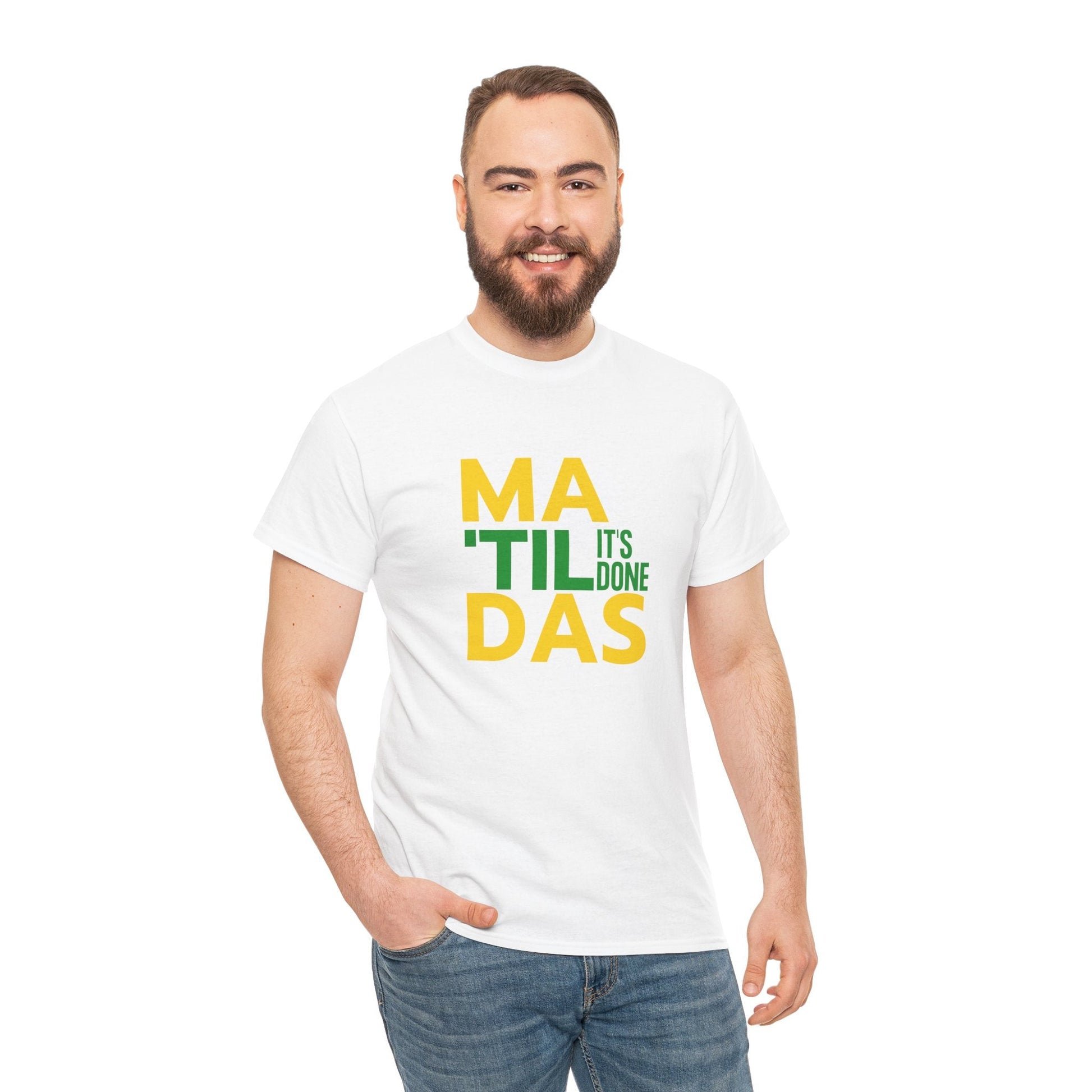 Celebrate the Matildas' journey with this motivational 'Til It's Done' t-shirt – fan favourite