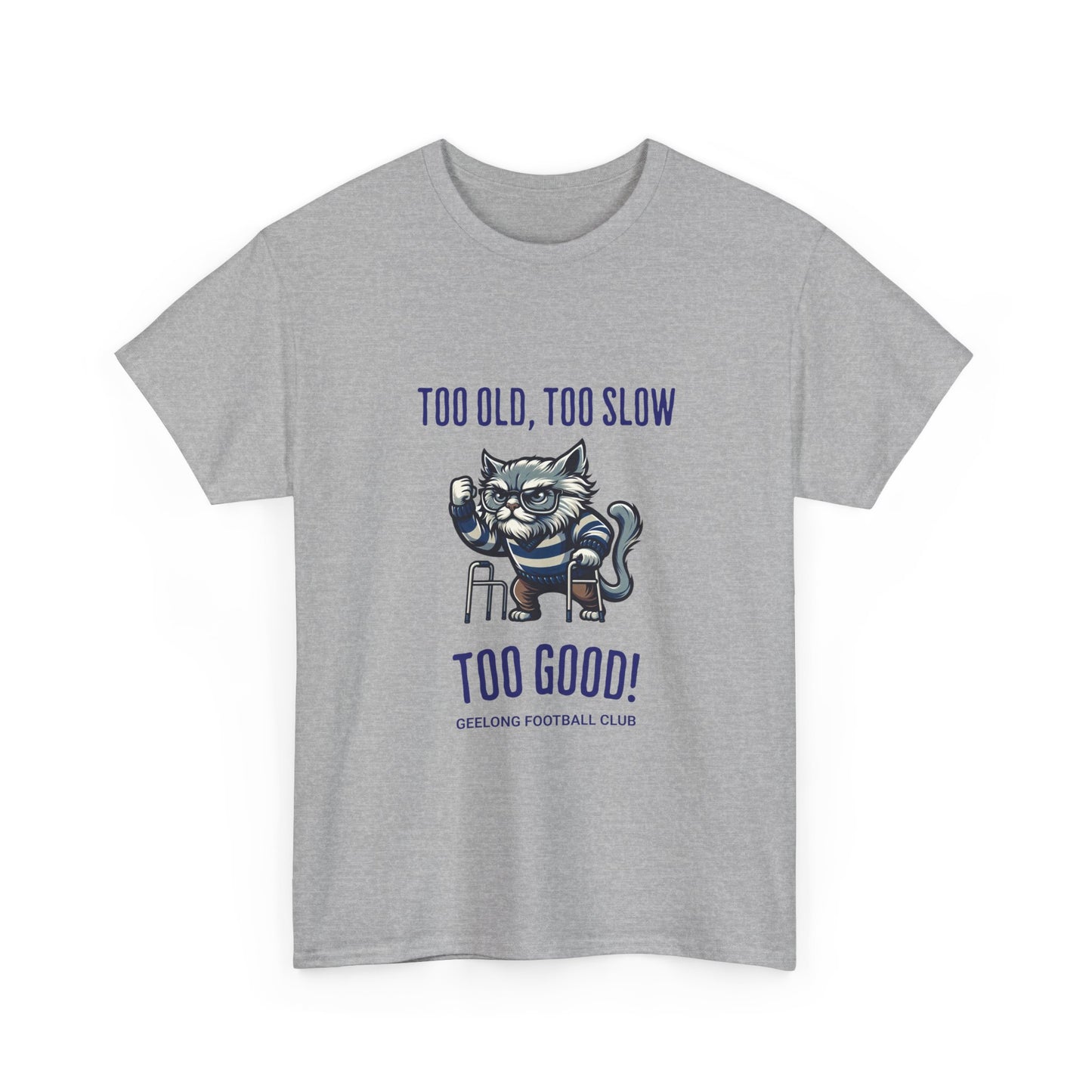 Classic Cats victory T-Shirt – proving age and skill still win games