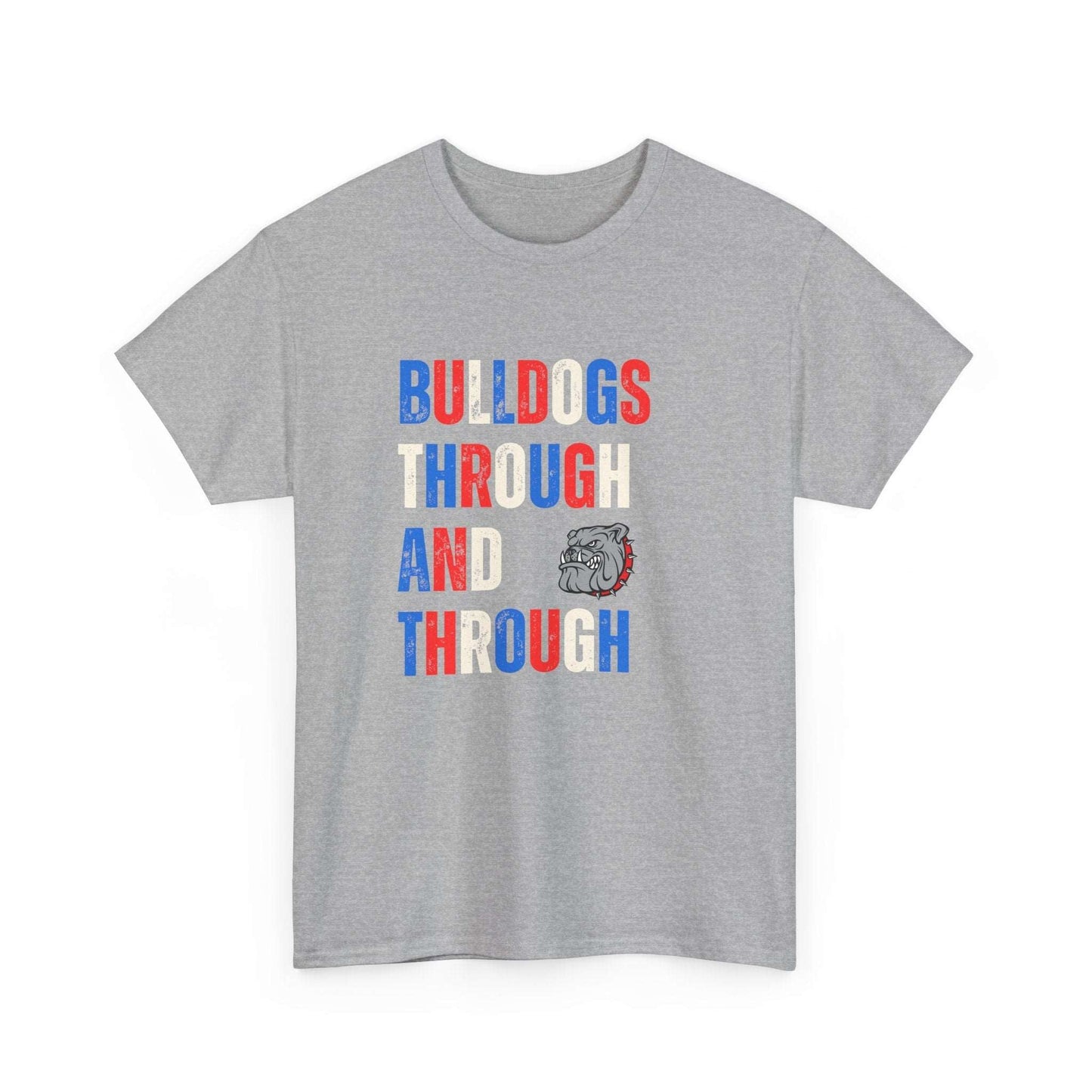 Western Bulldogs AFL supporter shirt with Bulldogs Through and Through design