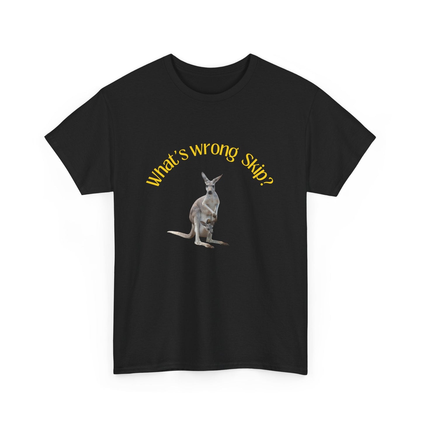 Skippy the Bush Kangaroo 'What's wrong Skip?' t-shirt—perfect for Australian TV fans