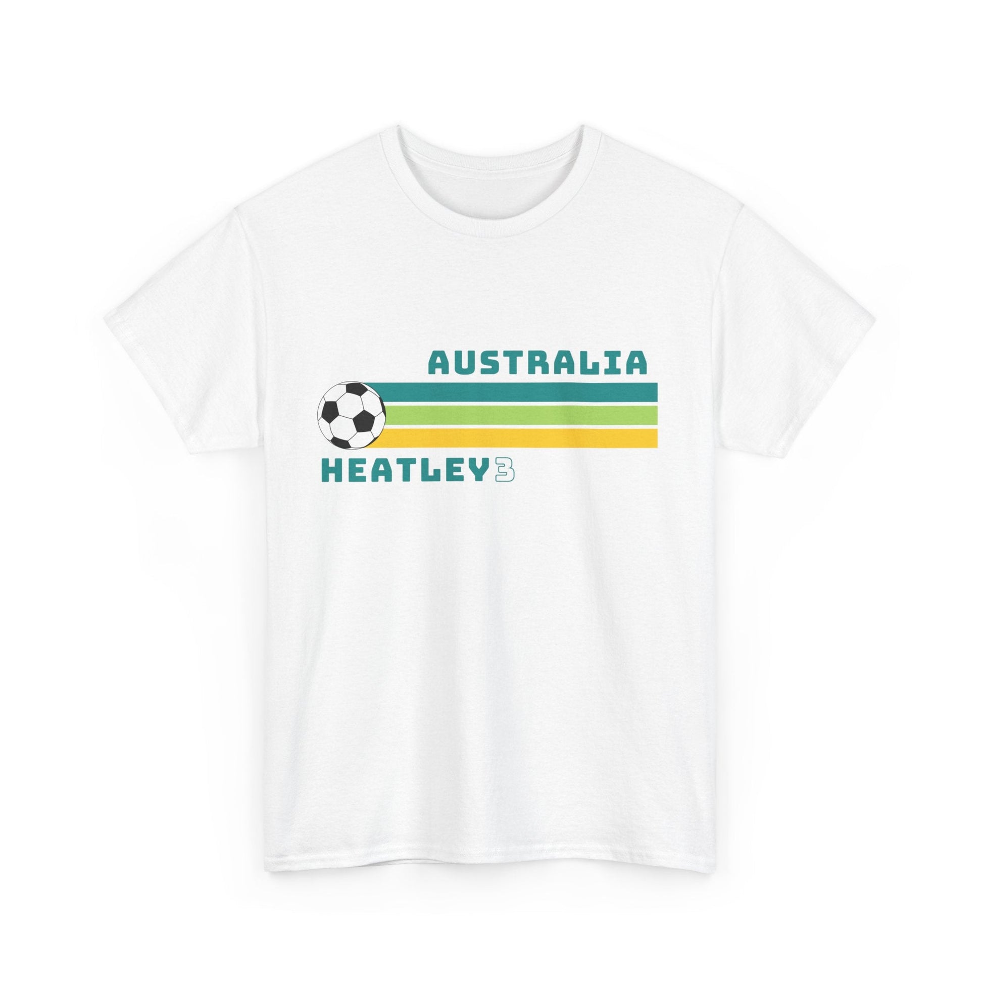 Wini Heatley Matildas Shirt – Retro Aussie Colours Fan Apparel