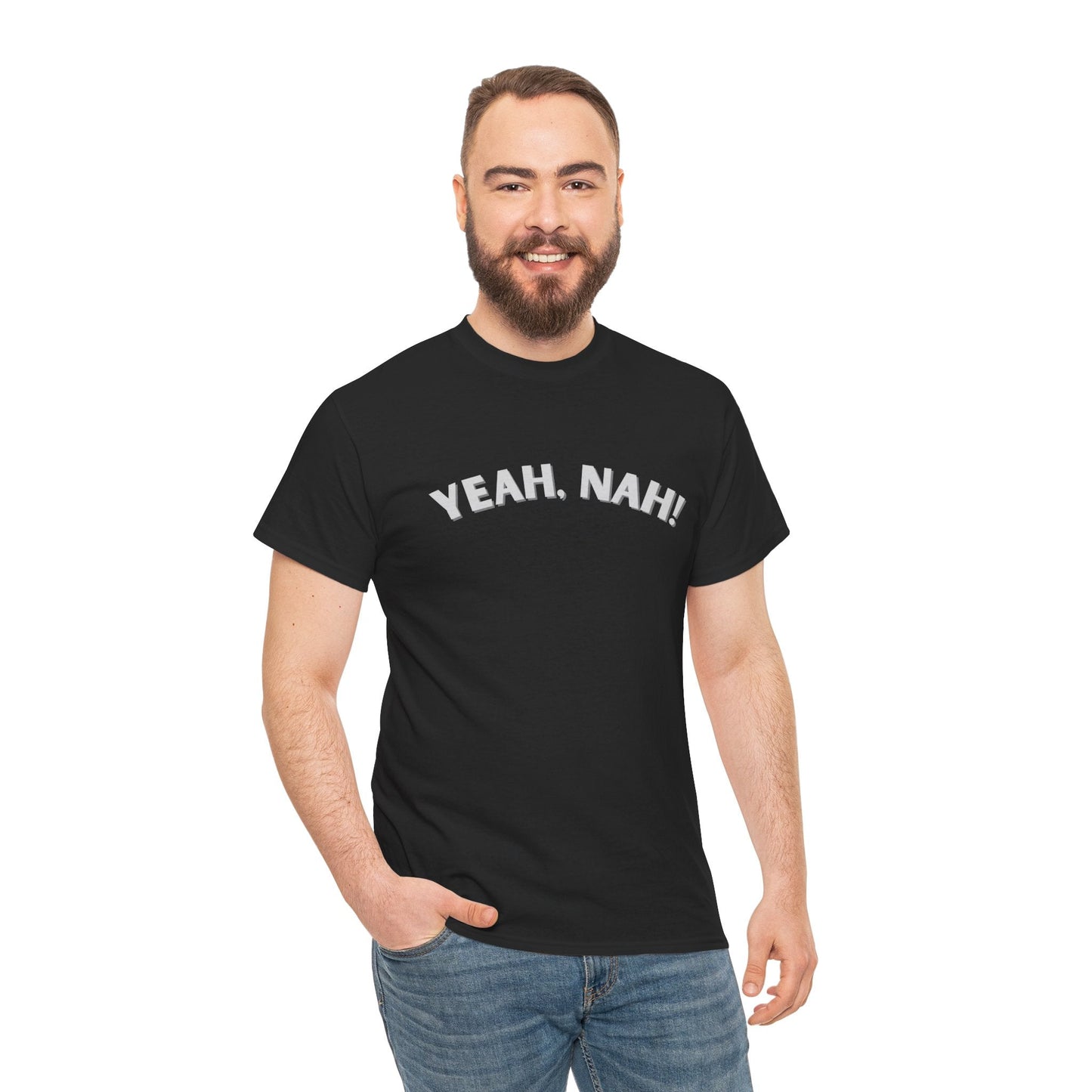Perfect for ex-pats missing home, this 'Yeah, nah!' tee brings laughs