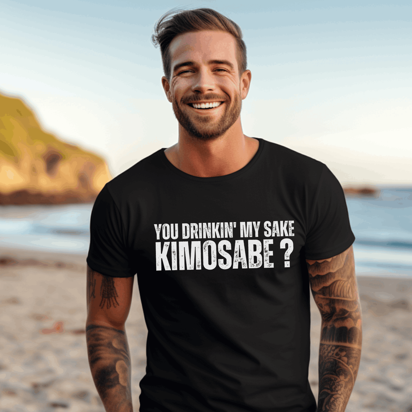 You Drinkin' My Sake Kimosabe t-shirt – perfect gift for Jimmy Fallon fans